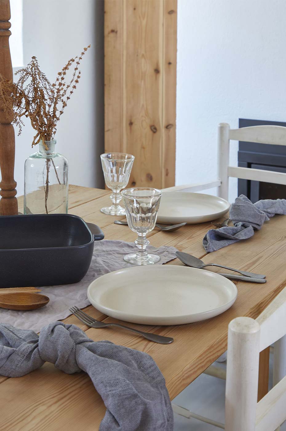 Plato Playo de Cerámica Pacifica 27 cm de Costa Nova Rouge Maison